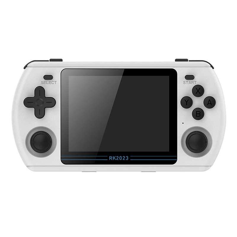 Powkiddy RK2023 3.5 Inch Retro Handheld Game Console 64GB 4:3 IPS Classic Game Player RK3566 Chip Du