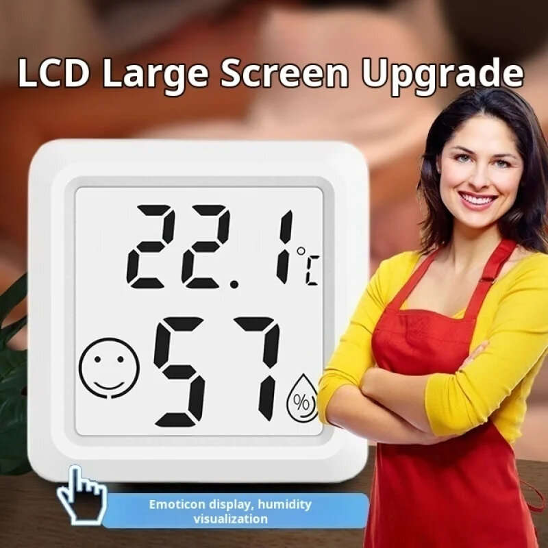 Wall-mounted Home Digital Display Thermometer Hygrometer High-precision Indoors Electronic Temperatu