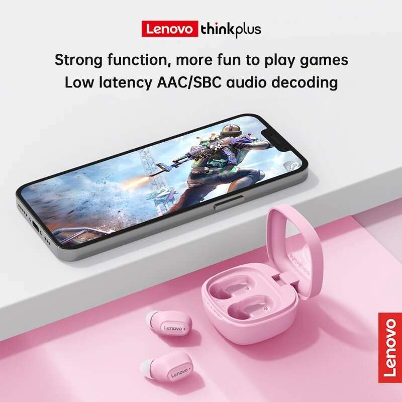 Lenovo XT62 TWS Earbuds bluetooth V5.3 Earphone Low Latency Game Mode HiFi Stereo HD Calls Mini Port