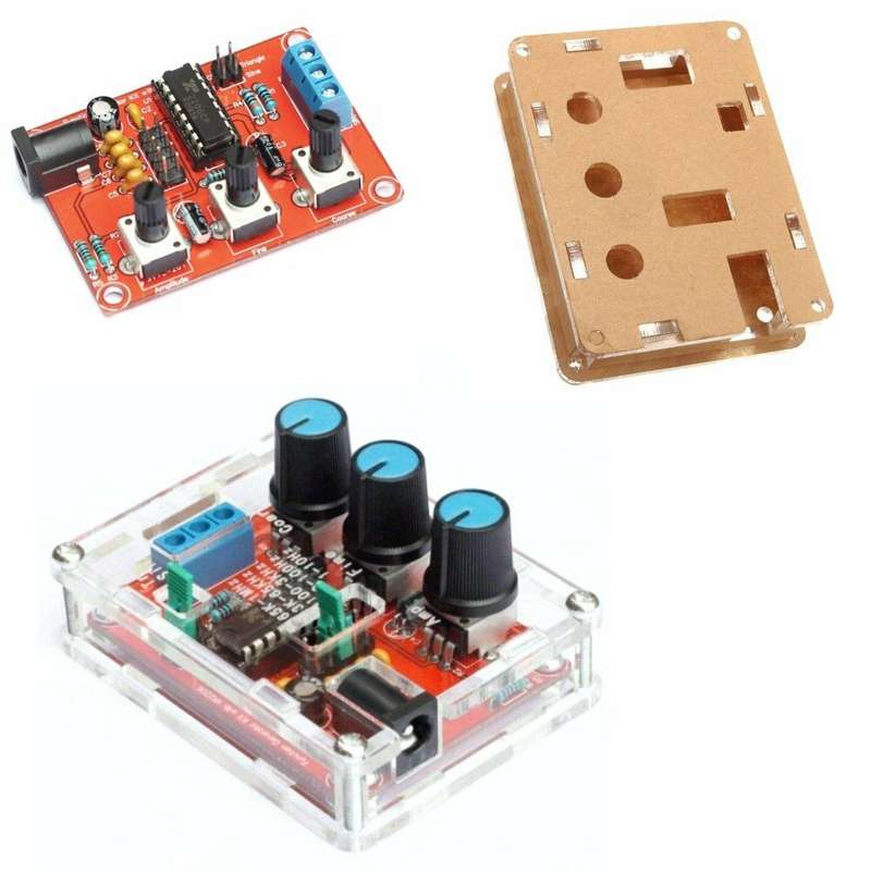 Geekcreit XR2206 Function Signal Generator DIY Kit Sine Triangle Square Output