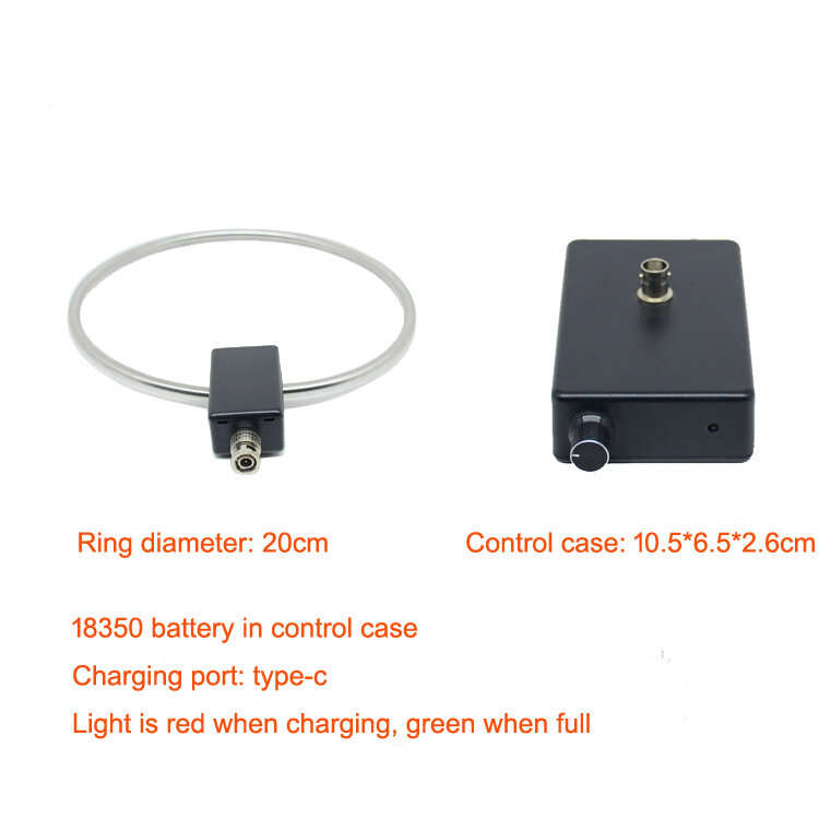 GA-450 GA450 Loop Antenna SDR Short Medium Wave Radio Antenna SW 2.30-30MHz MW 522-1710KHz
