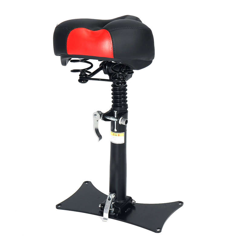 Electric Scooter Saddle Seat Professional Breathable 43-60cm Adjustable High Shock Absorbing Folding