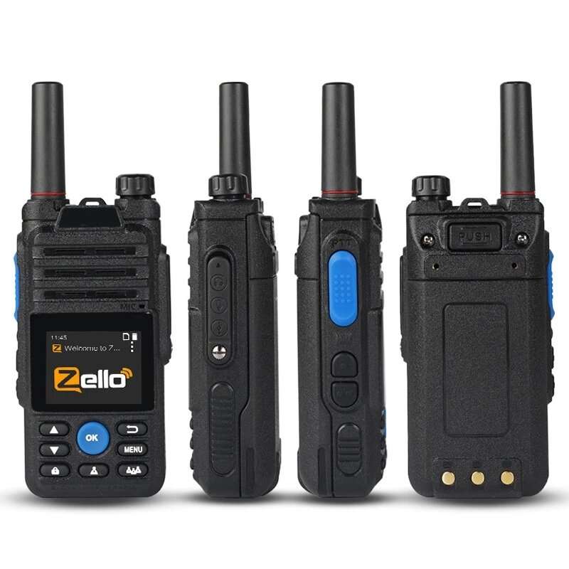 Yinitone B5 7 Mode Zello 4G Walkie Talkie 100km Long Range Mobile Radio Bluetooth Transceiver Phone