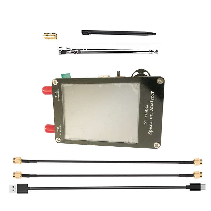 2.8 Inch Spectrum Analyzer with Fast Scanning Speed and User-friendly Controls for Accurate Signal M