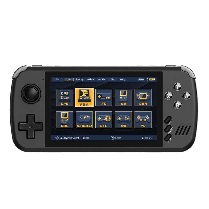 Powkiddy X39 Pro 64GB 5800+ Games Handheld Game Console 4.3 inch IPS HD Display FBA FC GB SFC MD PS