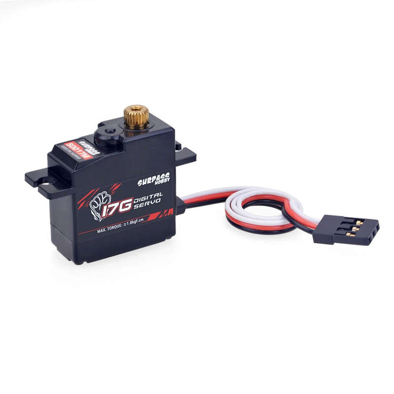 Surpass-Hobby S0017M 17G Metal Tooth Digital Steering Gear Servo For Wing Ducted Aircraft Model Ship