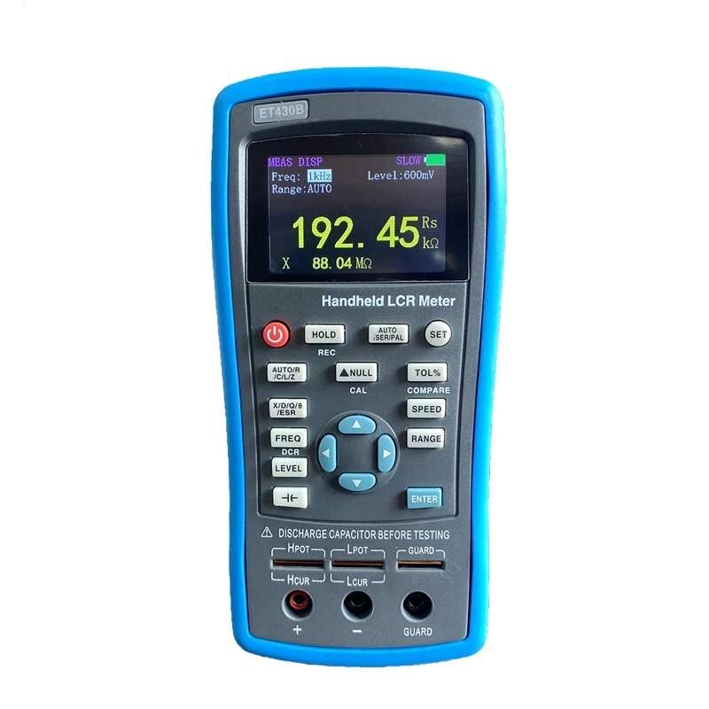 East Tester ET430/ET430B/ET431/ET432/ET433 Handheld inductance Meter capacitance Meter to Measure Co