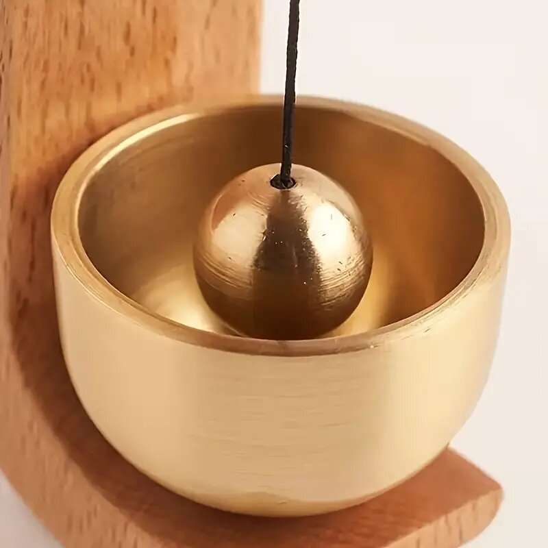 Multifunctional Door Opening Shopkeepers Bell Brass Bell Suitable For Installed On The Door Wall Ent