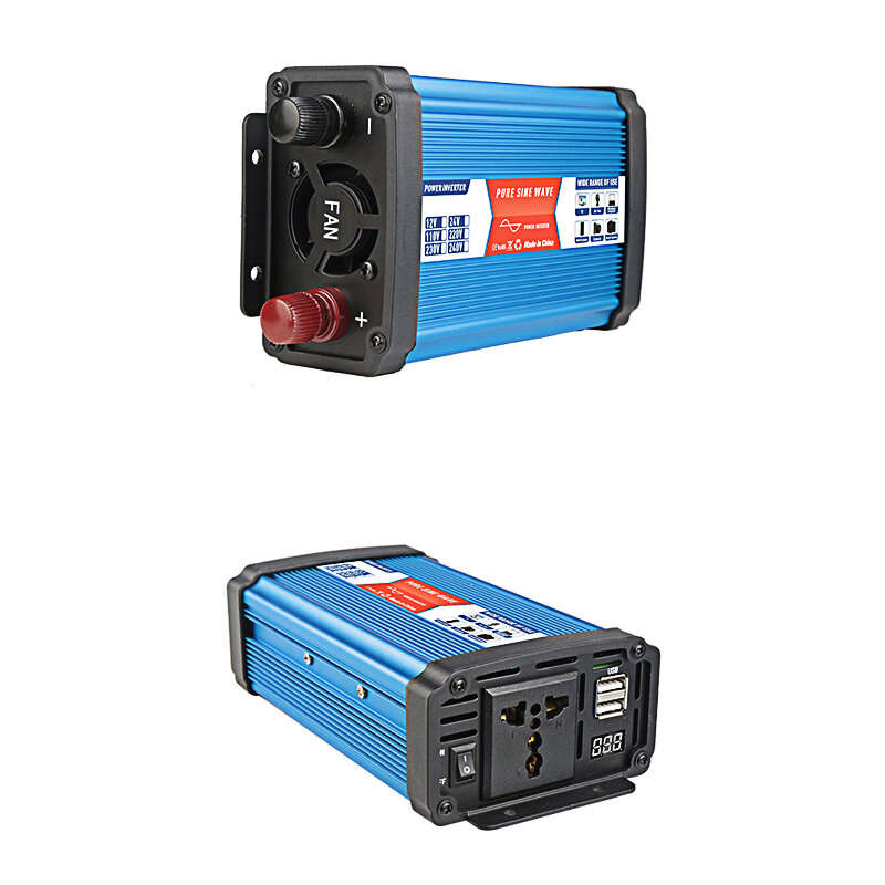 500W Solar Pure Sine Wave Power Inverter Dual Usb Digital Display