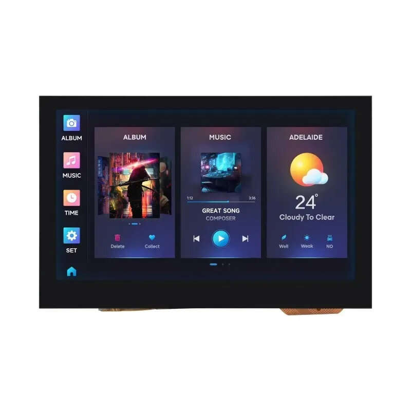 ESP32-S3 4.3 inch Capacitive Touch Screen Development Board Dual-Core Processor 240MHz Support WiFi