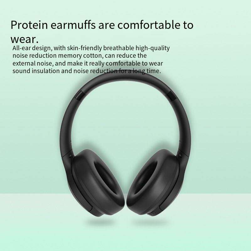 Q7 Wireless bluetooth 5.3 Earphone HiFi Stereo Bass ANC Noise Cancelling Sweatproof Sports Headphone