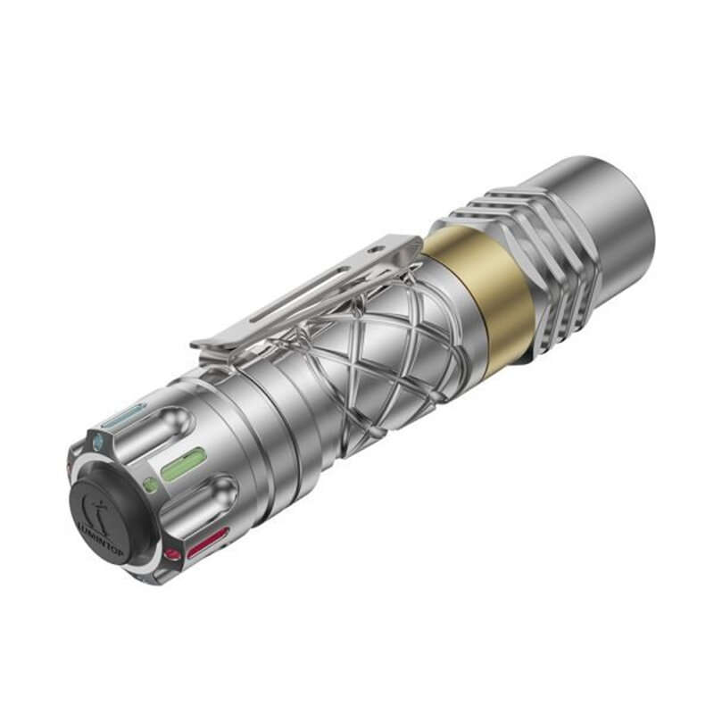 Lumintop Ring King 1000lm Aluminum EDC Flashlight 180 Meters 14500 Battery Mini Size Strong Light ED