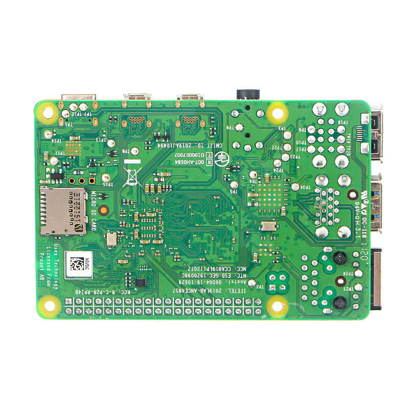Raspberry Pi 4 Model B 1/2/4/8GB RAM Cortex-A72 ARM v8 64-bit SoC 1.5GHz Gigabit Ethernet WiFi BLE 4
