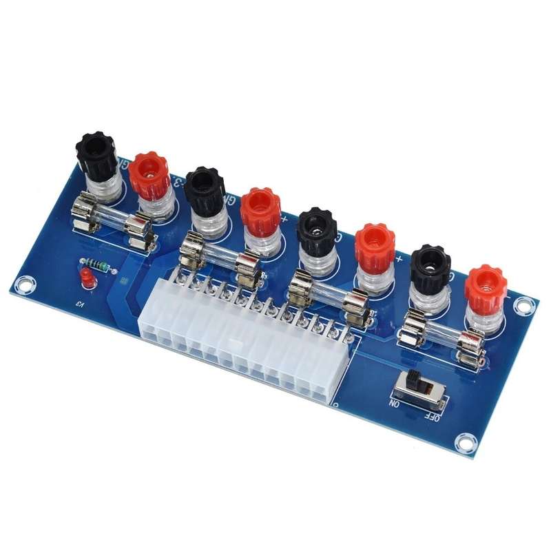 5Pcs XH-M229 Desktop PC Chassis Power ATX Transfer to Adapter Board Power Supply Circuit Outlet Modu