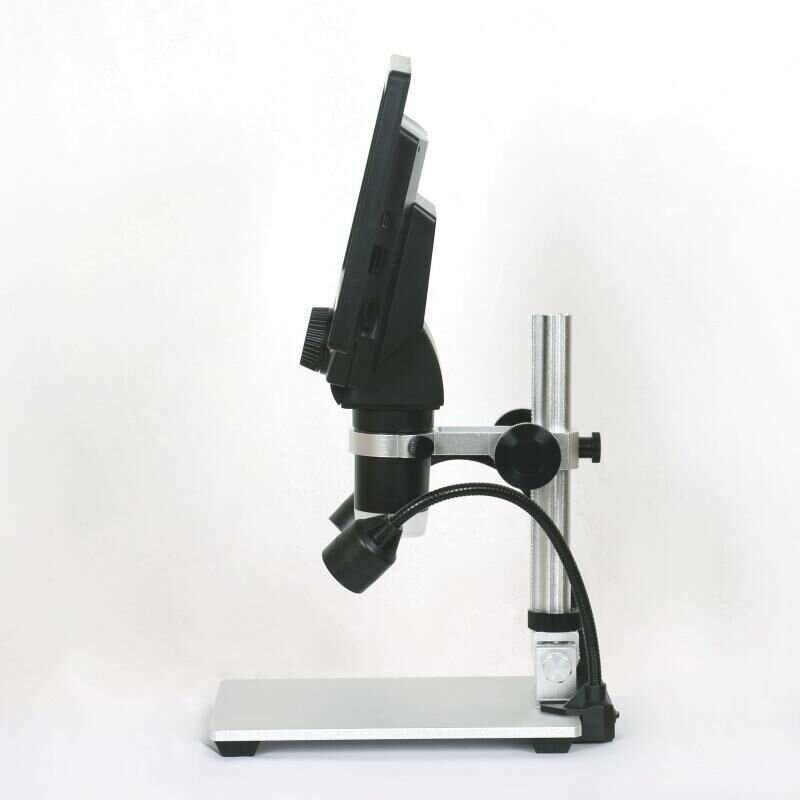 G1200D Digital Microscope 12MP 7 Inch Large Color Screen Large Base LCD Display 1-1200X Continuous w