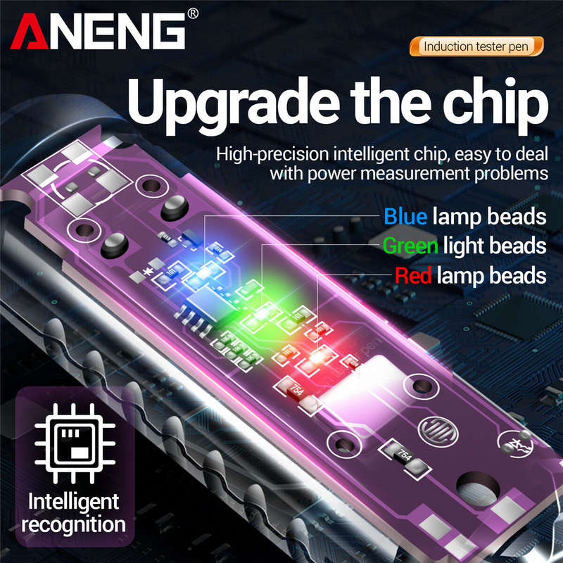 ANENG B15 Induction Tester Pen with Comprehensive Voltage Range Fault Detection Electric On/Off Dete