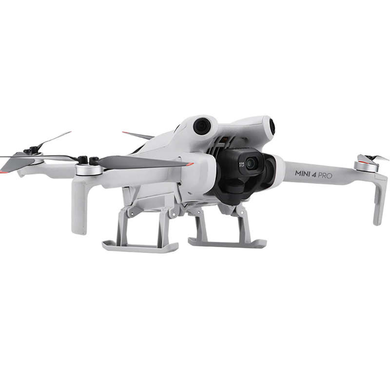 BRDRC Foldable Extended Heighten 25mm Landing Gear Skid Legs Protector Support for DJI Mini 4 PRO RC