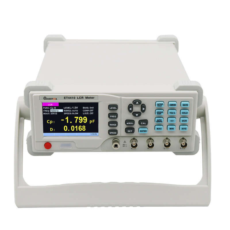 Mustool ET4410 Series Desktop Digital LCR Meter Capacitance Resistance Impedance Inductance Measure