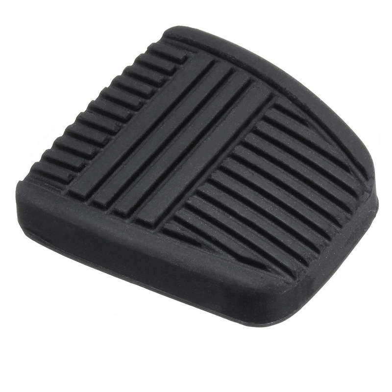 Black Brake Clutch Car Pedal Pad Rubber Cover Trans Vehicles For Toyota 31321-14020