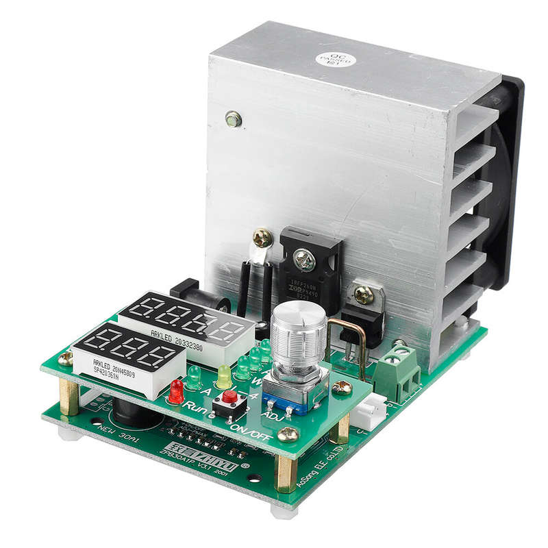 Original ZHIYU 60W / 110W 9.99A 30V Constant Current Electronic Load Aging Battery Capacity Tester