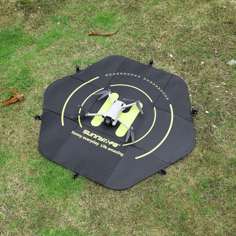 Sunnylife 80CM Landing Pad with Fixing Nails Double Sided Waterproof Foldable Parking Apron for DJI