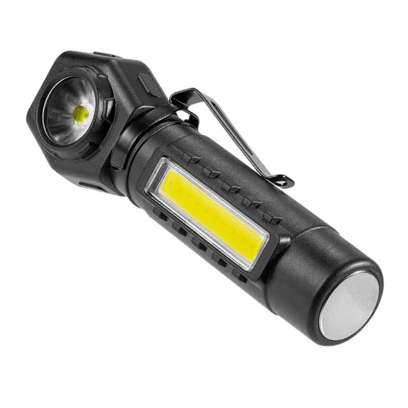 BIKIGHT LED COB Dual Light 2 in 1 Headlamp Flashlight,1800mAh Type-C Rechargeable Magnetic Work Ligh