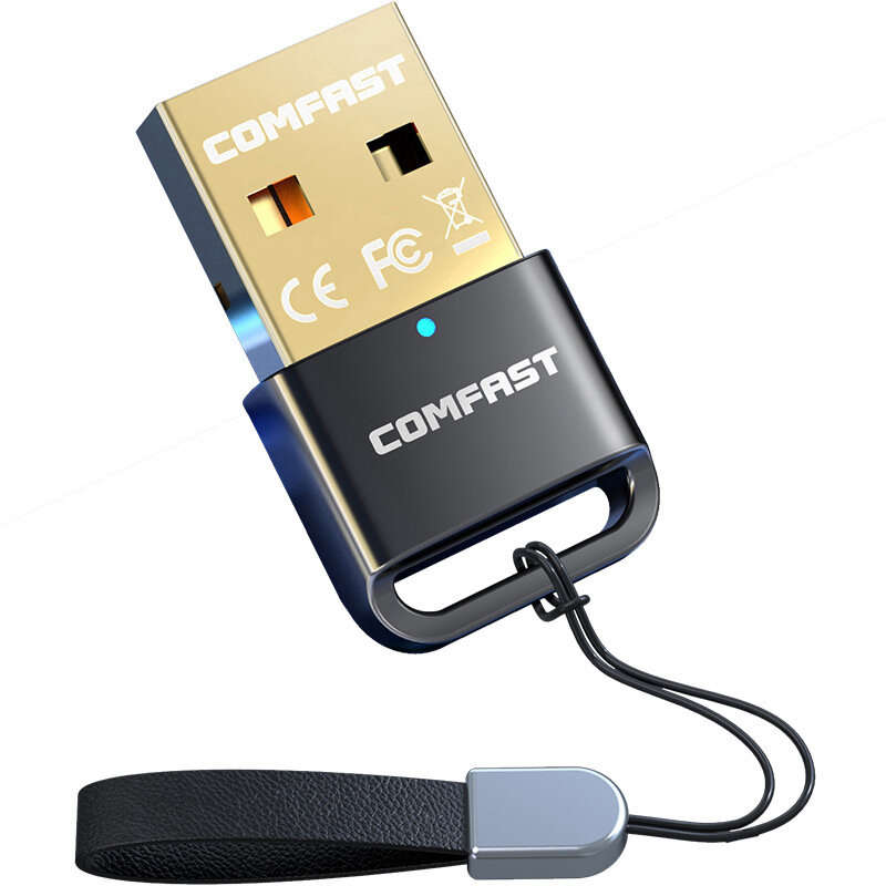 COMFAST CF-B03 USB bluetooth 5.1 Adapter Free Driver 2 in 1 bluetooth Receiver Transmitter for PC Ph
