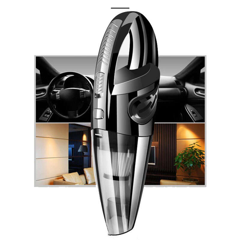 Portable Handheld Vacuum 15Kpa Cordless Vacuum Cleaner Rechargeable Lightweight Wet Dry Vacuum for H