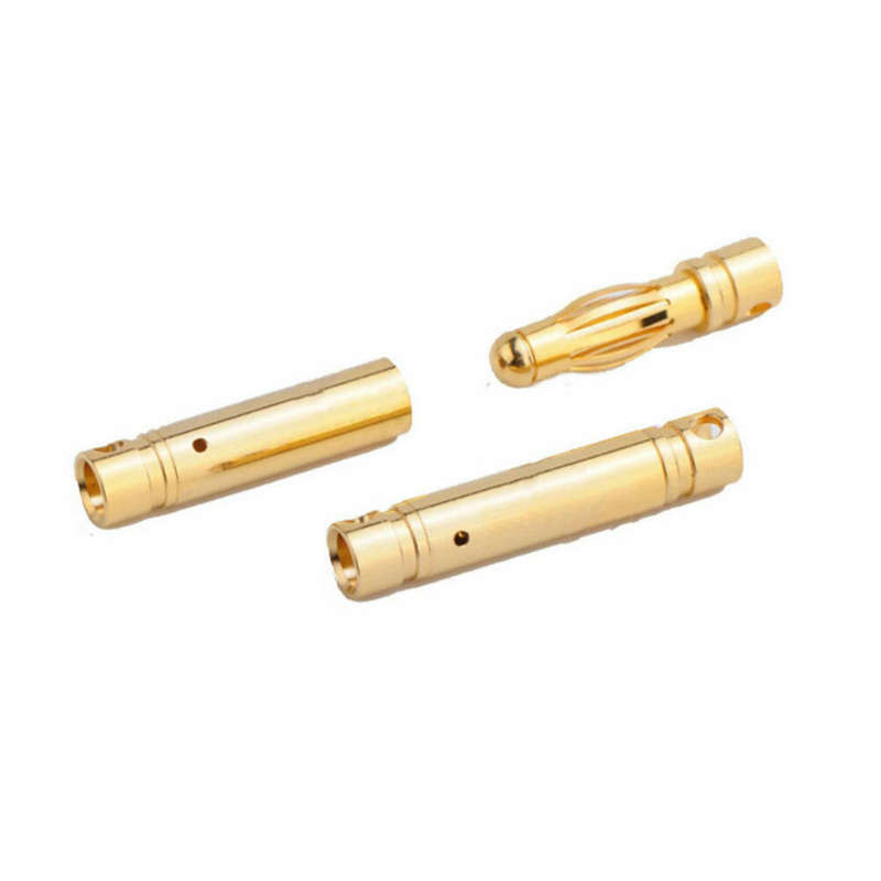 5Pairs 4mm RC Battery Gold-plated Bullet Banana Plug High Quality Male Female Bullet Banana Connecto