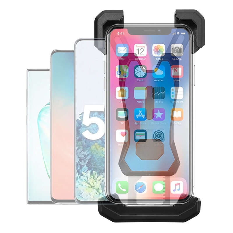 360 Degrees Bike Phone Holder Universal Bicycle Handle Phone Holder for 4-7 inch Mobile Phone Stand