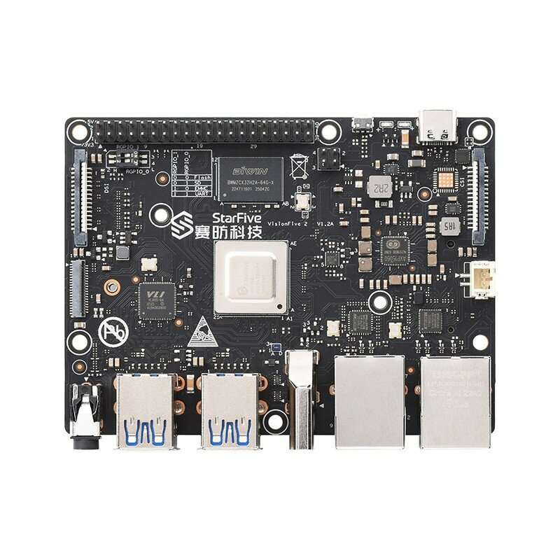 VisionFive 2 RISC-V Development Board AI Single Board Computer StarFive Liunx Open Source