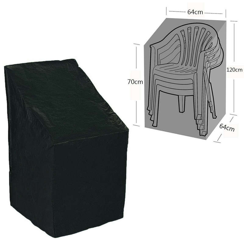 Waterproof Stacking Chair Covers Outdoor Garden Parkland Patio Office Furniture