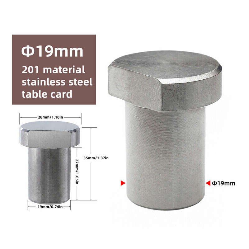 4PCS 19MM GANWEI Woodworking Table Limit Block Table Stop Quick Release Lock Tenon Woodworking Limit