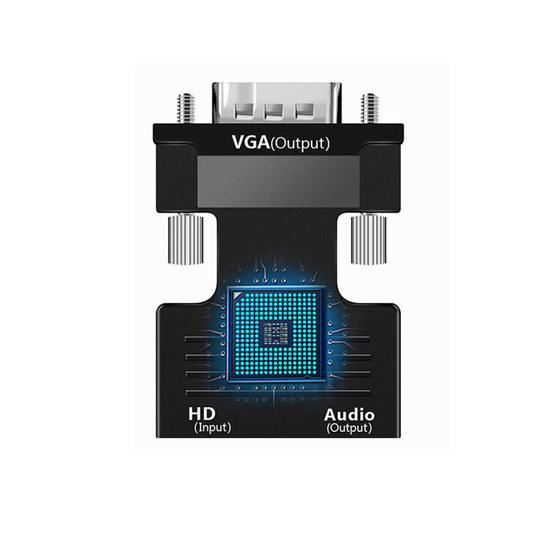 1080P Male to Female HDMI to VGA Adapter Audio Cable Converter for Laptop TV Box Projector Laptop