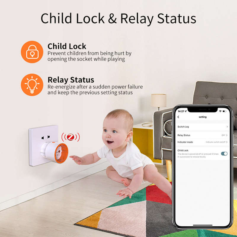 Tuya ZIGBE 3.0 Smart Socket EU Plug 16A Outlet Wireless Remote Phone Control Voice Controller Work w