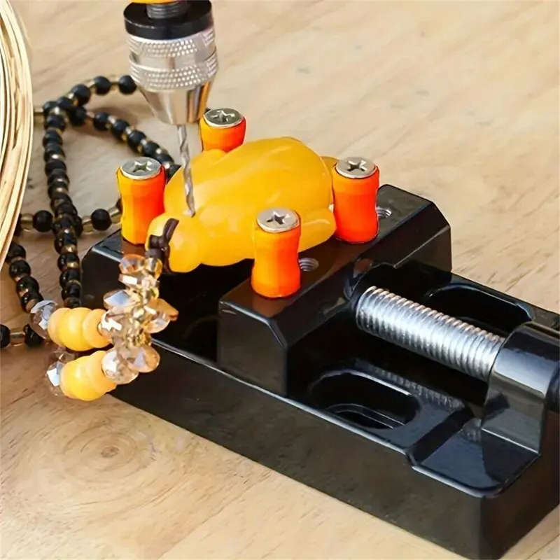 Fast Eight-Hole Table Vise Mini Clamping Bed for Bodhi Walnut Carving Fixed Jig Woodworking Small Ta
