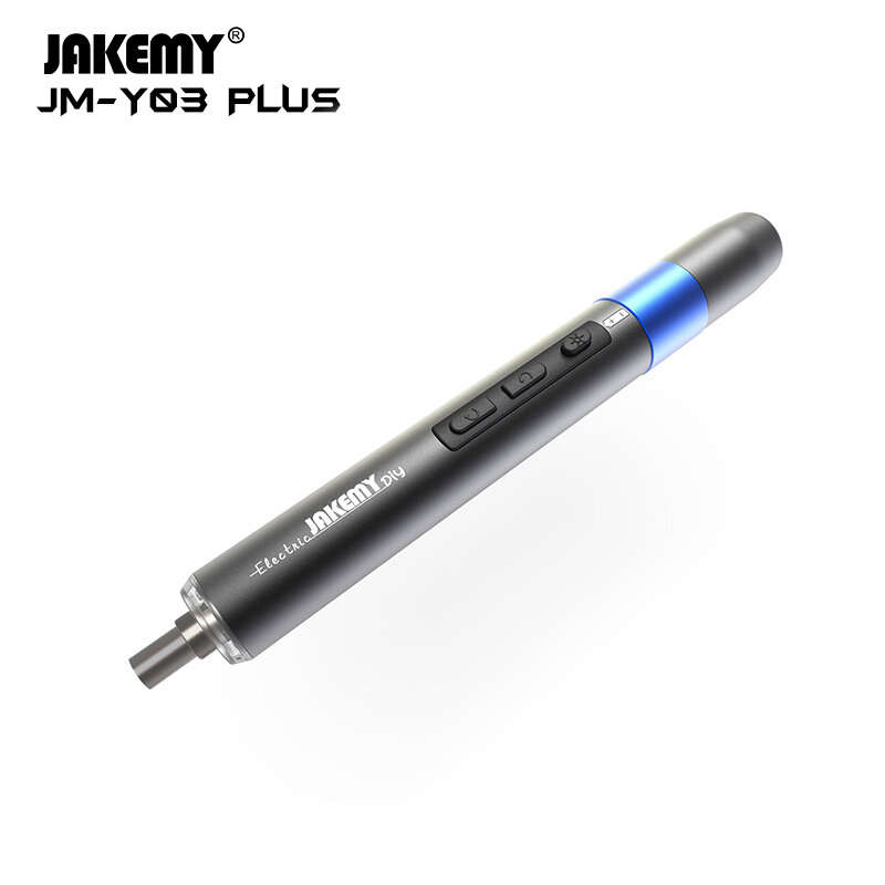 JAKEMY Dual Dynamics Precision Electric Screwdriver Aluminum Alloy 395RPM Portable Multifunctional T