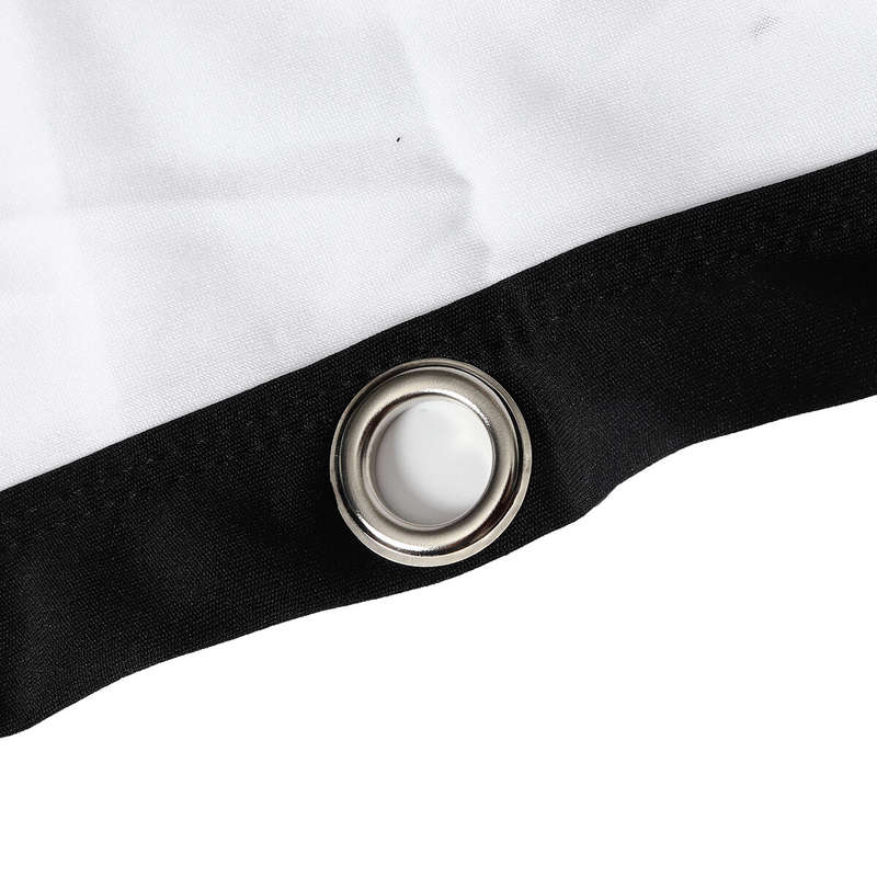 16: 9 Projector Screen Home Projection Screen Cloth Outdoor Portable Folding Simple Soft Curtain wit