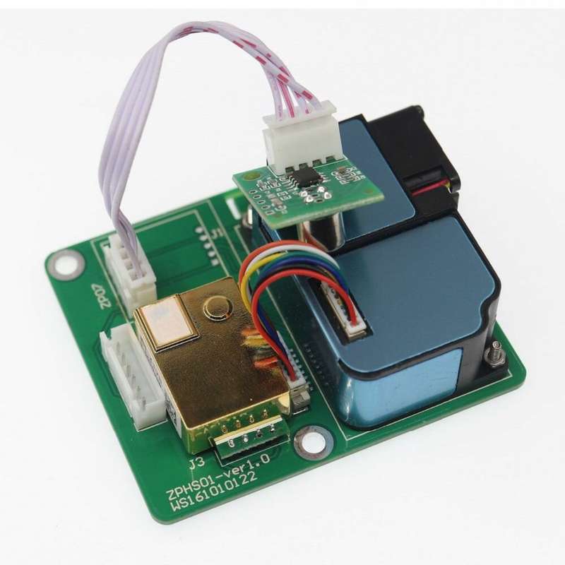 ZPHS01 All-in-one Gas Detection Module Carbon Dioxide Dust PM2.5 Sensor PM2.5 + CO2 + CH2O + Tempera