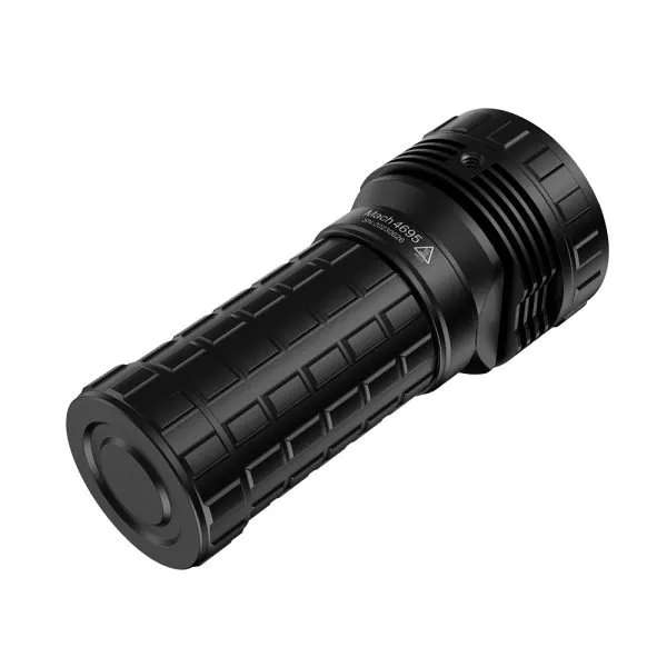 LUMINTOP Mach 4695 V2 26000LM Super Bright Strong Flashlight with 32000mAh 46950 Battery, Cooling Fa