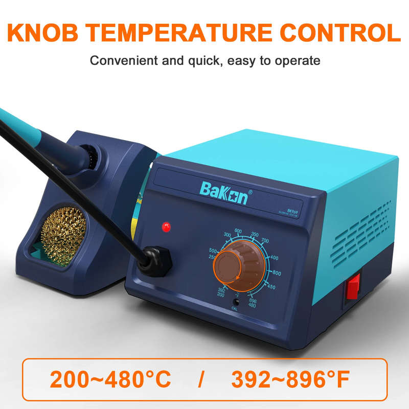 BK969 90W Soldering Iron Station with Ceramic Heating Core Rapid Fast Temperature Recovery Precise C
