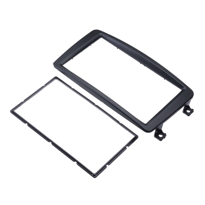 2 Din Car Radio Stereo Dvd Player Fascia Panel Dash Frame Trim For Mercedes C Class W203 2002-2004
