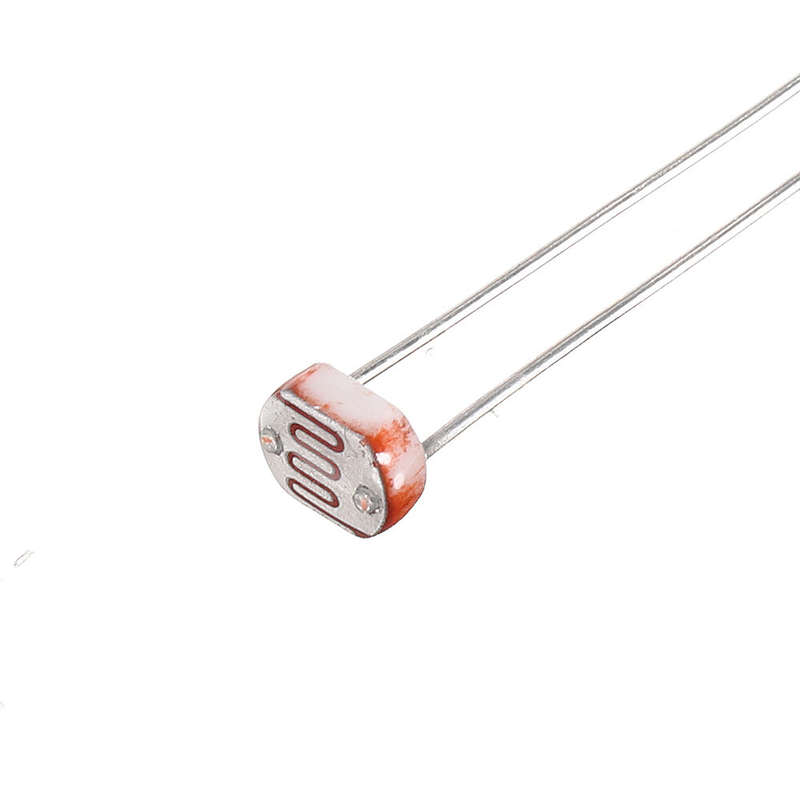 100pcs Light Dependent Resistor LDR 5MM Photoresistor Photoelectric Switch Element Photo Detector 55