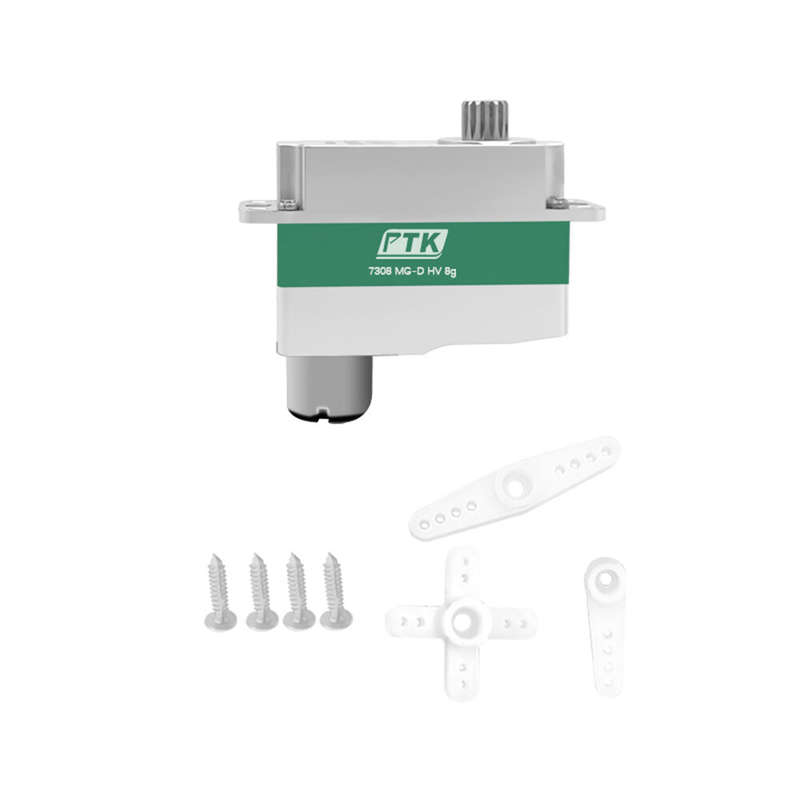 PTK 7308MG-D Micro Servo 8g Wholesale Digital Metal Tooth Metal Case Model Airplane DLG Glider Aircr