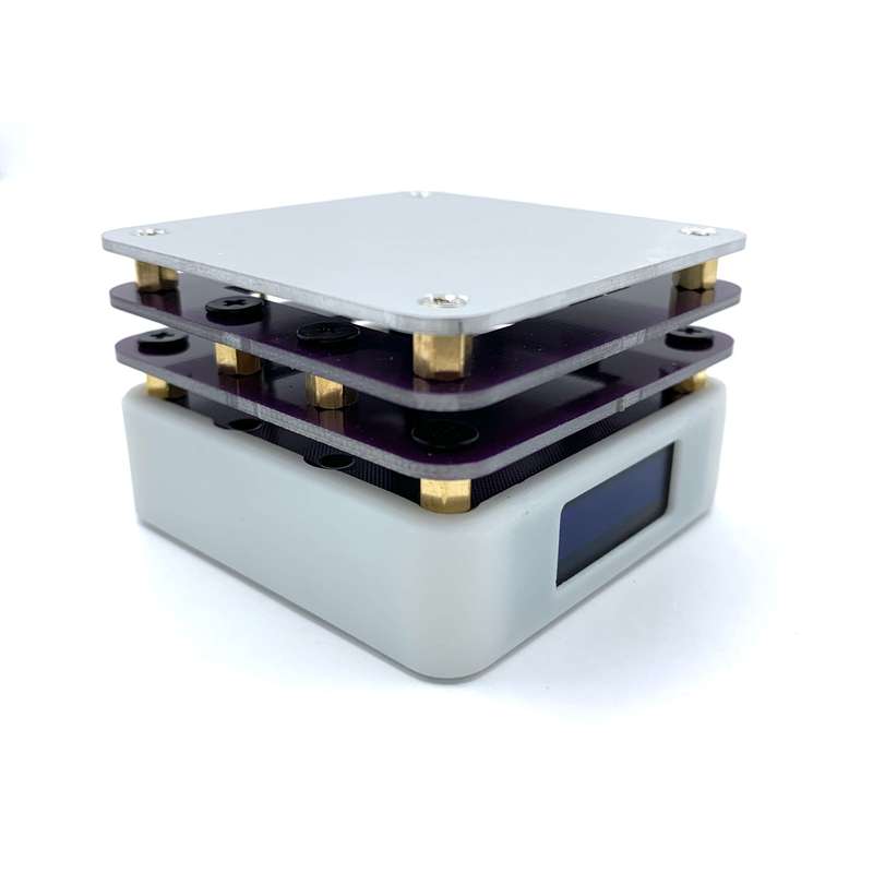 PD 65W Mini Hot Plate Preheater OLED Display PCB Board Welding Heating Plate Rework Station Preheati