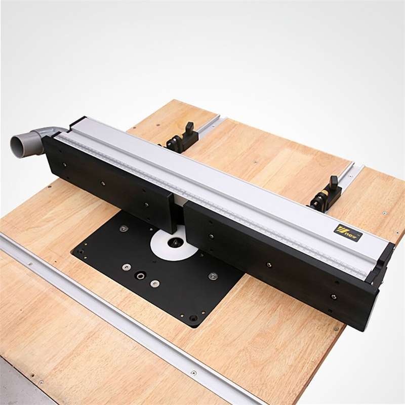 Woodworking Aluminium Profile Fence with Sliding Brackets Tools for Wood Work Router Table Saw Table