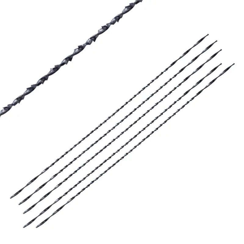 Mini Hand Saw U Type Frame Adjustable Craft Tools 8PCS Spiral Blades Perfect for DIY Projects Jewelr