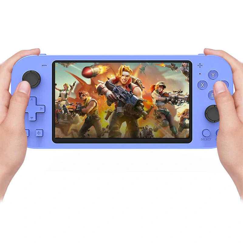 X20 Max Portable Game Console 5.1inch HD Creen Built-in 2500 Games with Dual Joystick Gamepad Arcade