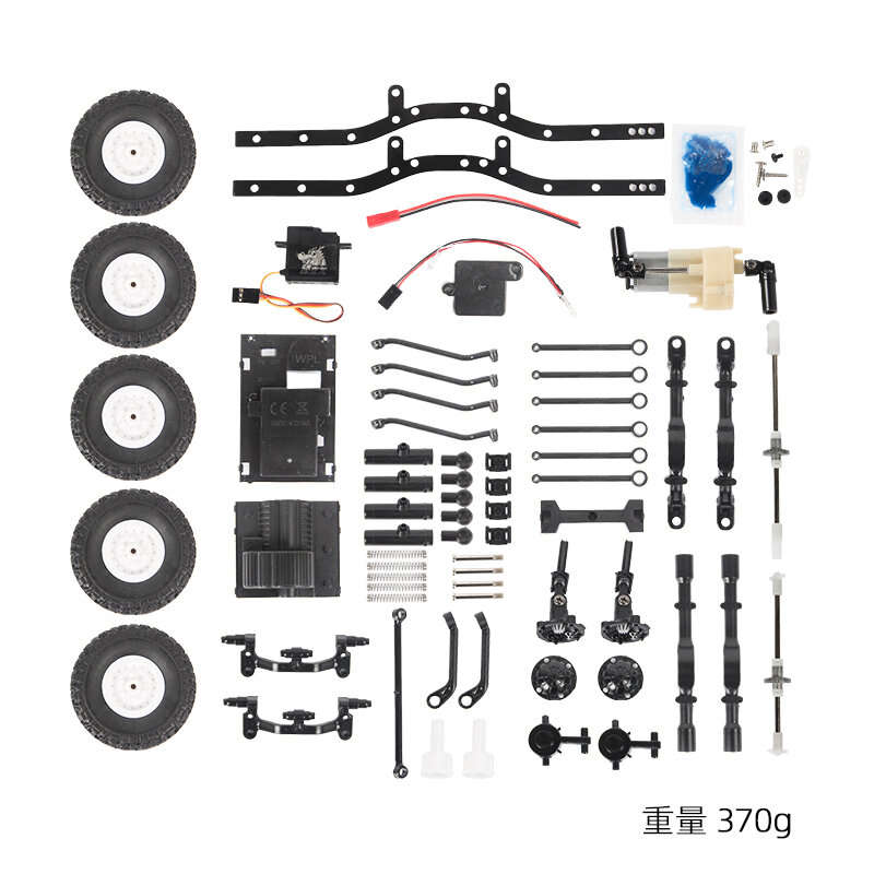 WPL CB05S-1 LC80 1/16 4WD OFF Road RC Car Kit Vehicle Models With Roof Rack