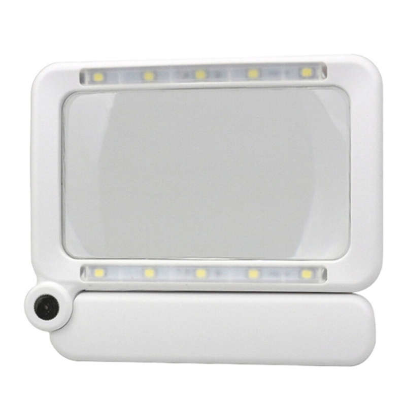 4X Magnifying Lens Handheld Eye-Loupe Magnifier for Coins Stamps Jewelry LED Illuminated Rechargeabl